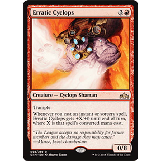 Erratic Cyclops - GRN - R