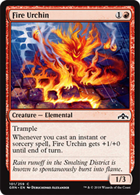 Fire Urchin - GRN - C