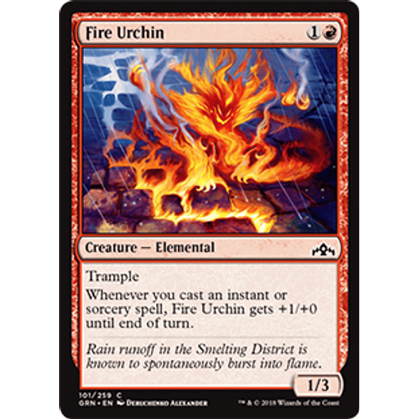 Fire Urchin - GRN - C