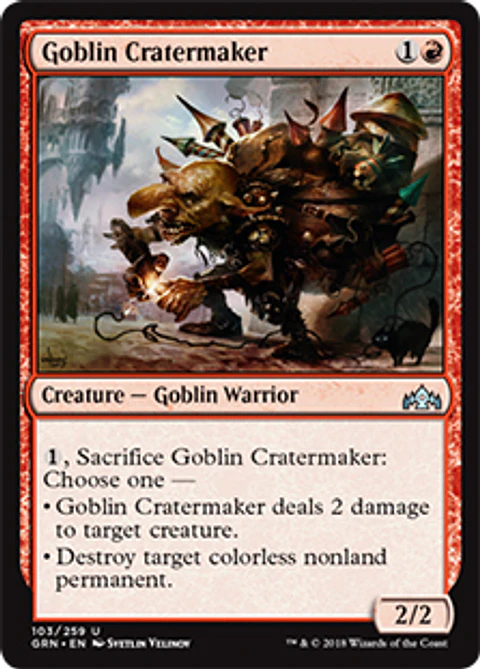 Goblin Cratermaker - GRN - U