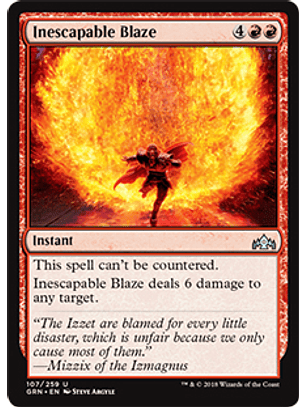 Inescapable Blaze - GRN - U