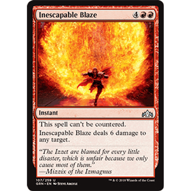 Inescapable Blaze - GRN - U