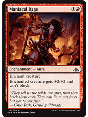 Maniacal Rage - GRN - C