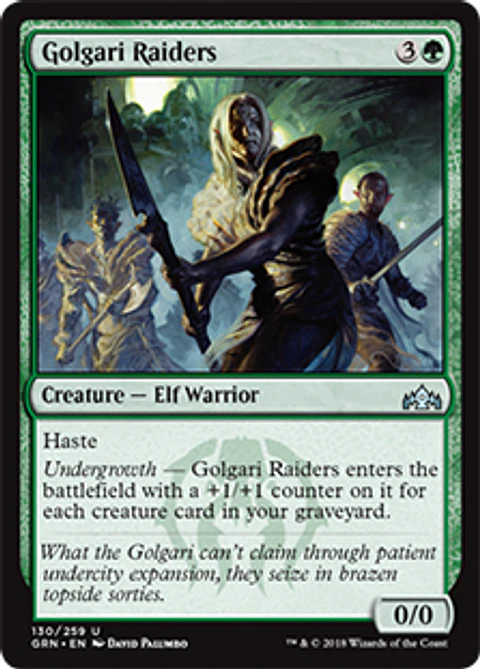 Golgari Raiders - GRN - U