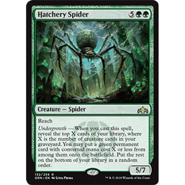Hatchery Spider- GRN - R