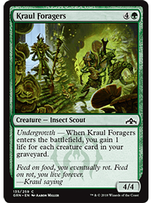 Kraul Foragers - GRN - C