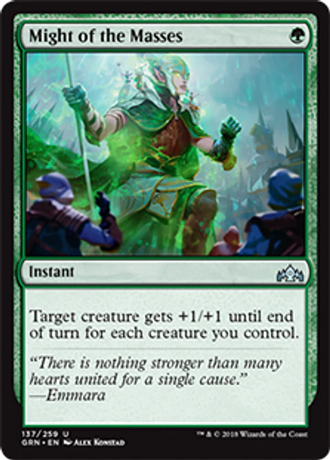 Might of the Masses - GRN - U