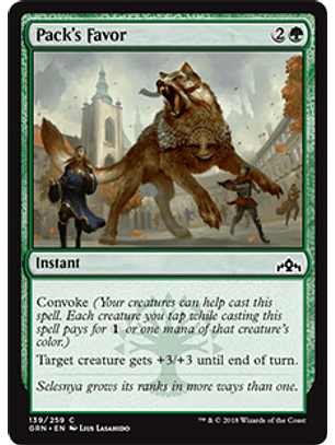 Pack's Favor - GRN - C