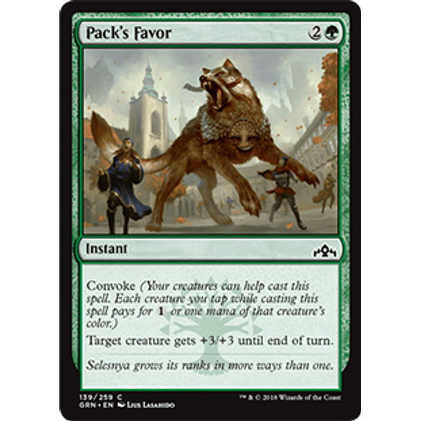Pack's Favor - GRN - C