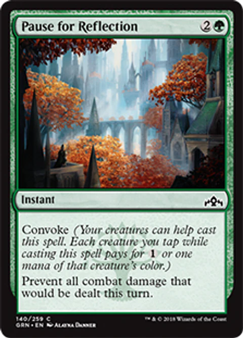 Pause for Reflection - GRN - C
