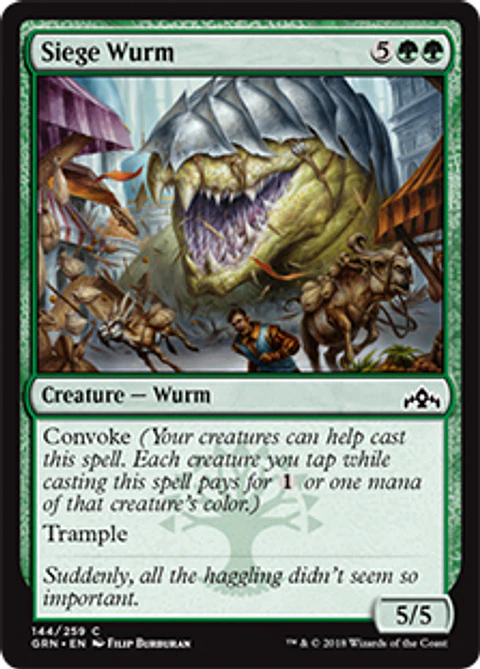 Siege Wurm - GRN - C
