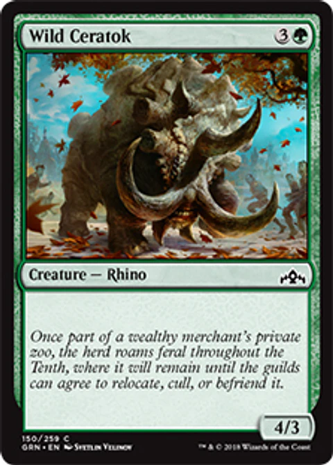 Wild Ceratok - GRN - C
