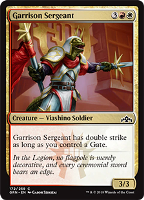 Garrison Sergeant - GRN - C