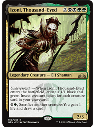 Izoni, Thousand-Eyed - GRN - R