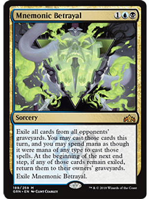 Mnemonic Betrayal - GRN - M