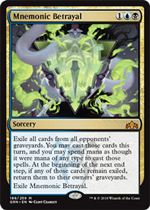 Mnemonic Betrayal - GRN - M