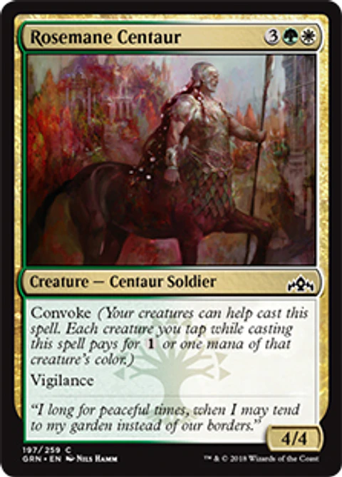 Rosemane Centaur - GRN - C