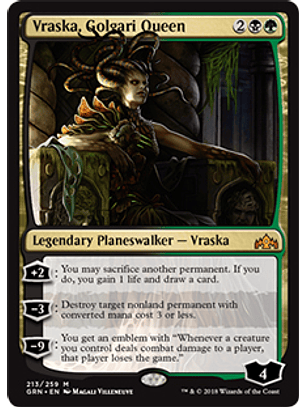 Vraska, Golgari Queen - GRN - M