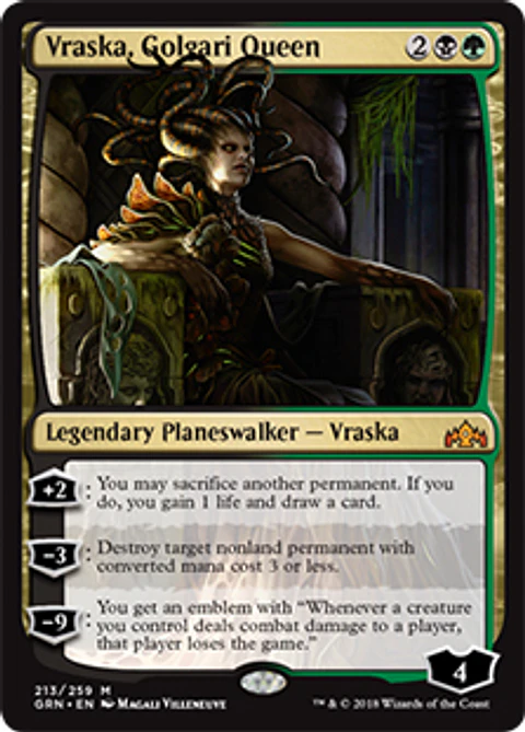 Vraska, Golgari Queen - GRN - M