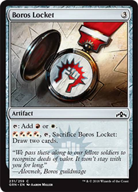 Boros Locket - GRN - C