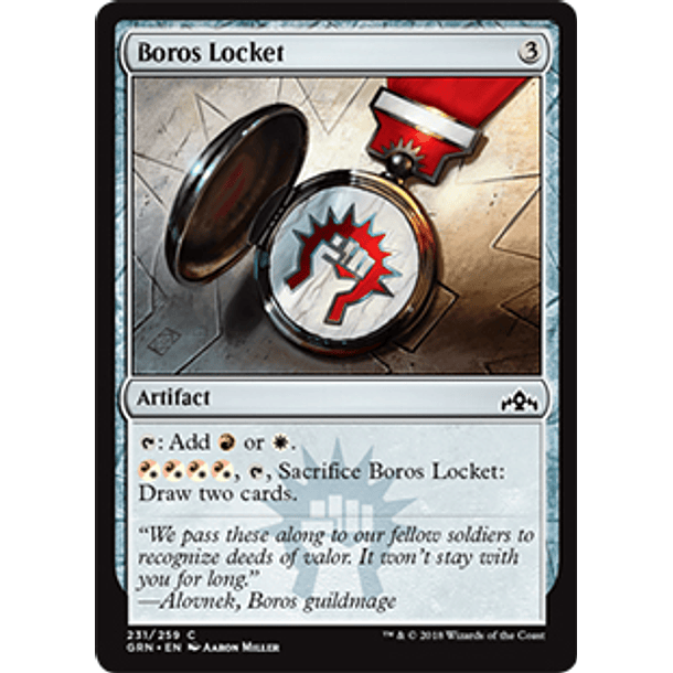 Boros Locket - GRN - C