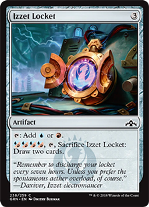 Izzet Locket - GRN - C