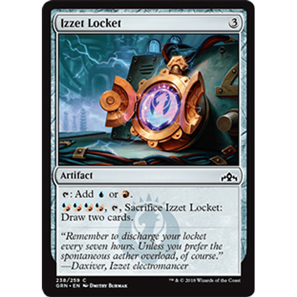 Izzet Locket - GRN - C