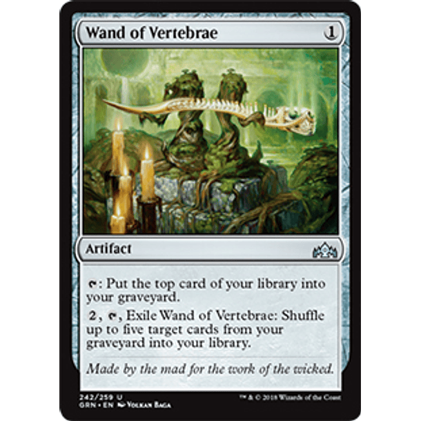 Wand of Vertebrae - GRN - U