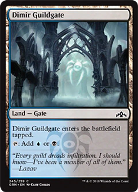 Dimir Guildgate - GRN - 245 - C