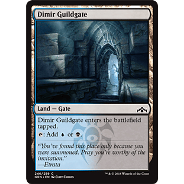 Dimir Guildgate - GRN - 246 - C