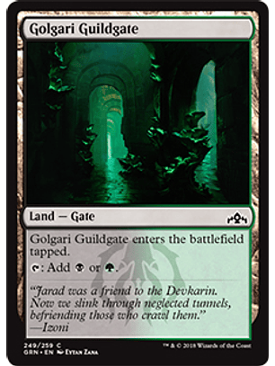 Golgari Guildgate - GRN - 249 - C