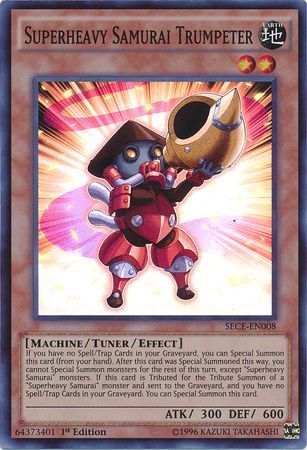Superheavy Samurai Trumpeter - SECE-EN008 - Super Rare  1