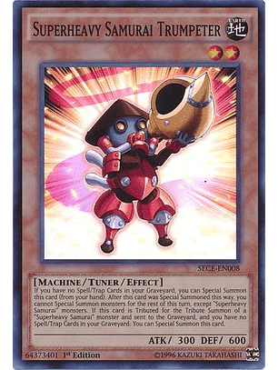 Superheavy Samurai Trumpeter - SECE-EN008 - Super Rare 