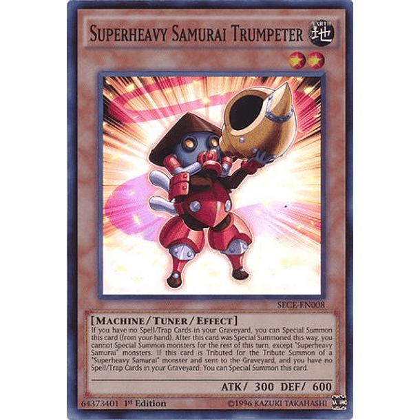 Superheavy Samurai Trumpeter - SECE-EN008 - Super Rare 