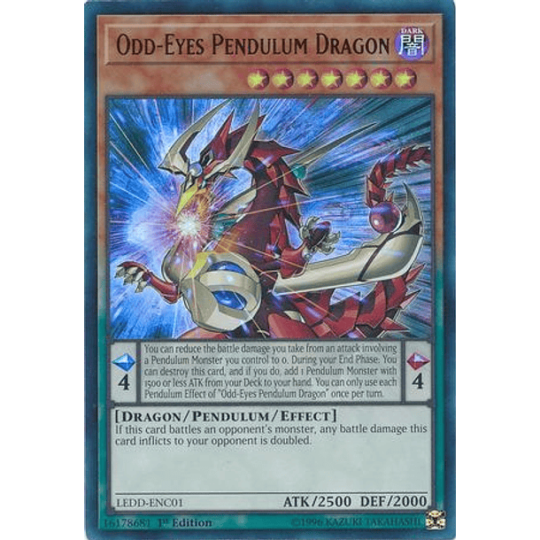 Odd-Eyes Pendulum Dragon - LEDD-ENC01 - Ultra Rare