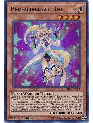 Performapal Uni - DRL3-EN002 - Ultra Rare