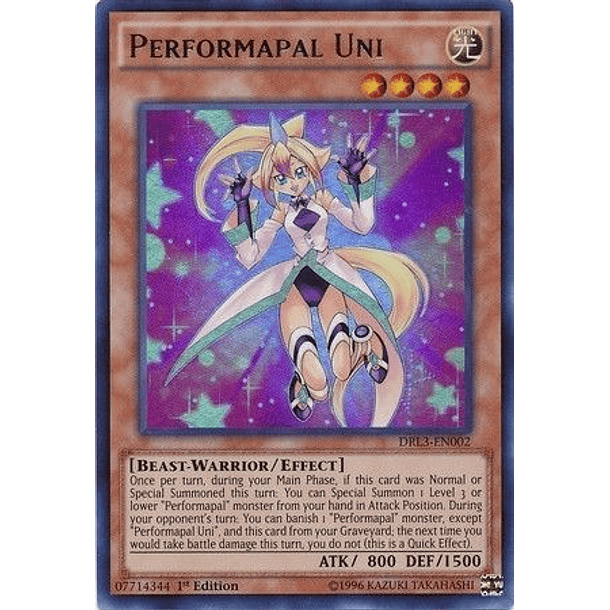 Performapal Uni - DRL3-EN002 - Ultra Rare