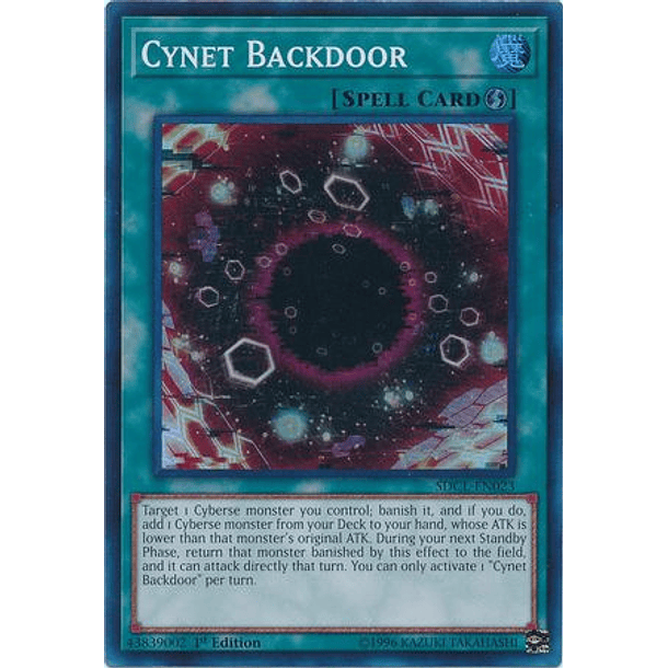 Cynet Backdoor - SDCL-EN023 - Super Rare