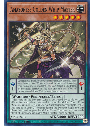 Amazoness Silver Sword Master - MP23-EN220 - Common 