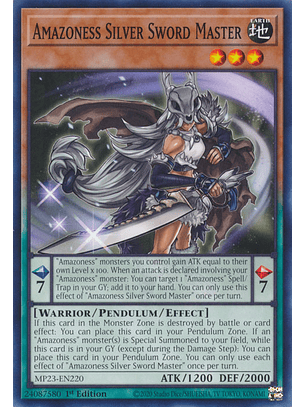 Amazoness Golden Whip Master - MP23-EN219 - Common 