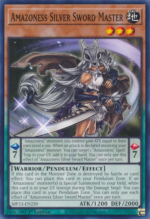 Amazoness Golden Whip Master - MP23-EN219 - Common 