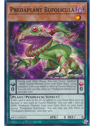 Predaplant Bufolicula - MP23-EN070 - Common 