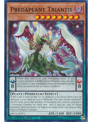 Predaplant Triantis - MP23-EN071 - Common 