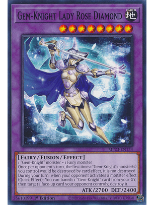 Gem-Knight Lady Rose Diamond - MP23-EN134 - Common 