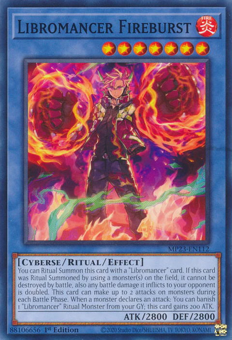 Libromancer Fireburst - MP23-EN112 - Common 