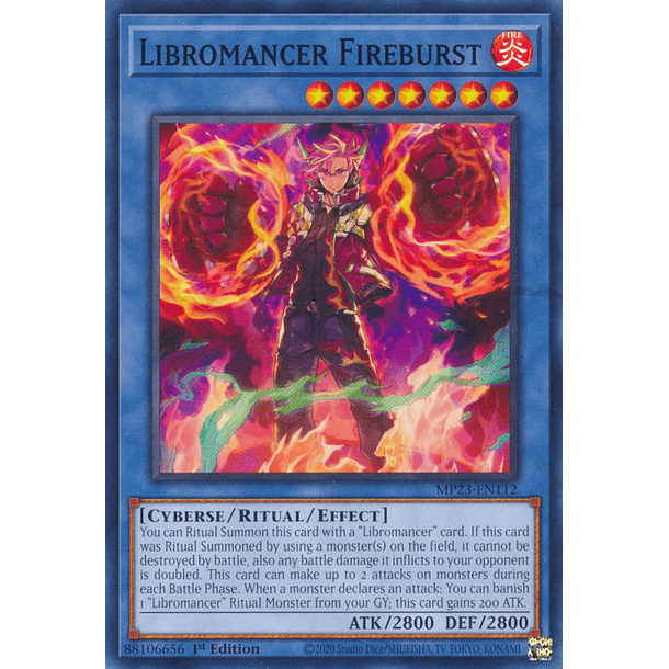 Libromancer Fireburst - MP23-EN112 - Common 