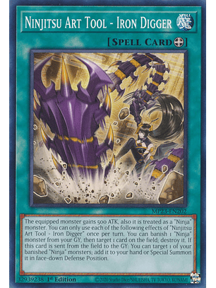 Ninjitsu Art Tool - Iron Digger - MP23-EN202 - Common