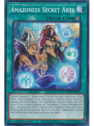 Amazoness Secret Arts - MP23-EN225 - Common 