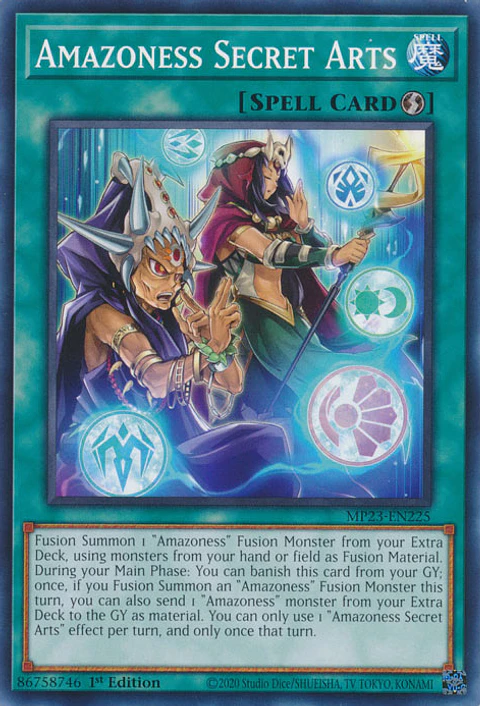 Amazoness Secret Arts - MP23-EN225 - Common 