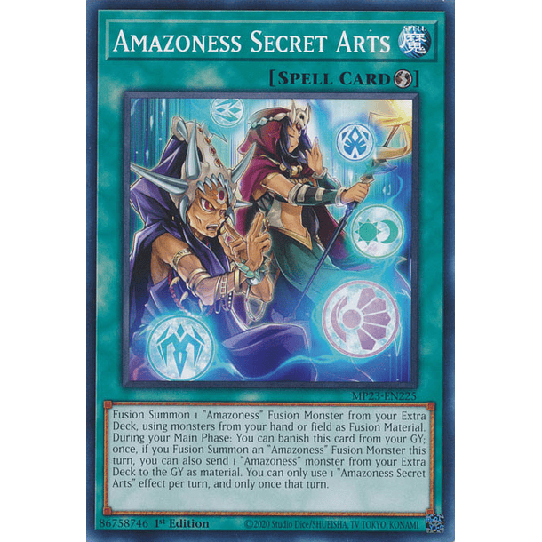 Amazoness Secret Arts - MP23-EN225 - Common 